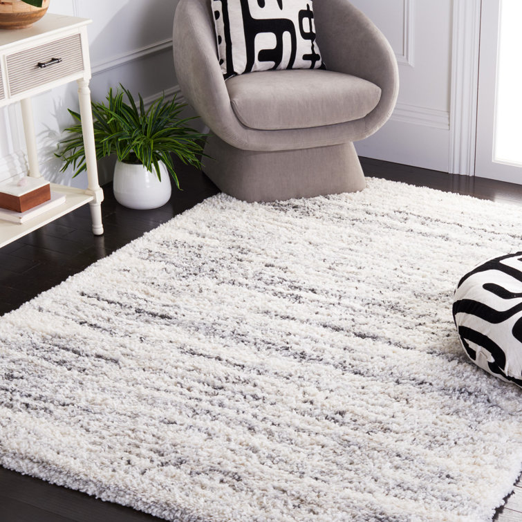 Steelside™ Ackley Ivory/Gray Area Rug & Reviews Wayfair